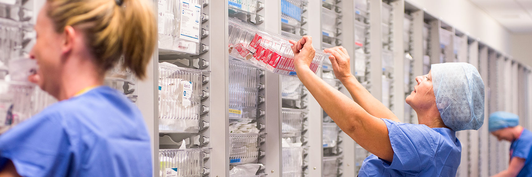 Medstor hospital storage systems